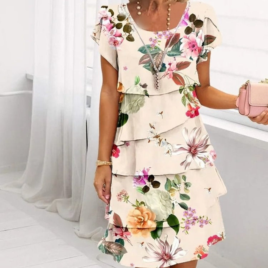 LYRA | Graceful Floral Elegance Dress